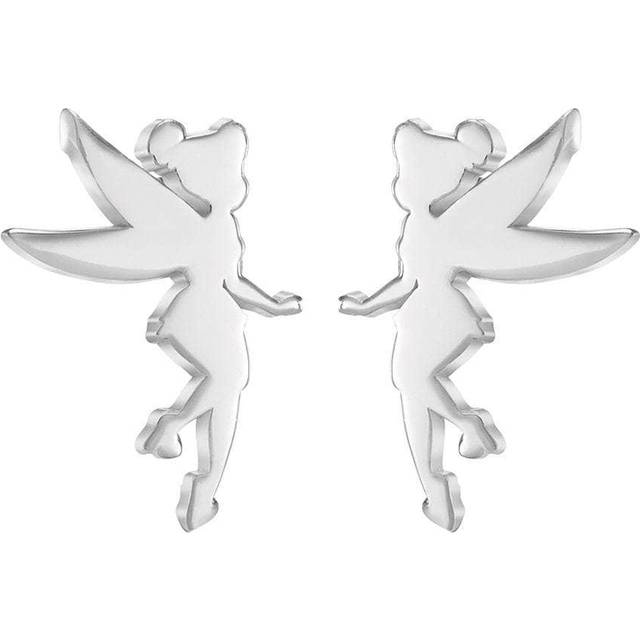 Disney Princess Tinkerbell Sterling Silver Stud Earrings