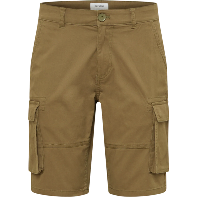ONLY & SONS Shorts för män, OLIVNATT, M