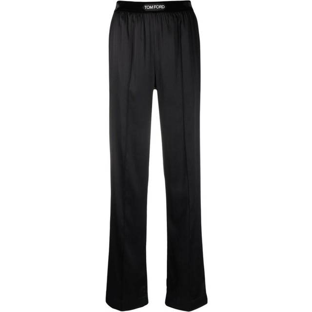 Tom Ford High-rise silk-blend satin pants
