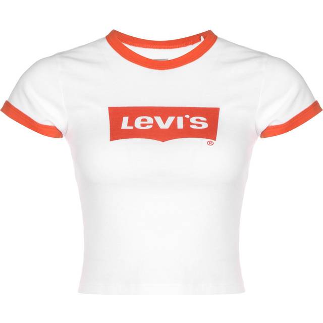 LEVI STRAUSS & CO. EUROPE SCA/COMM.VA Kvinnors gul/orange grafisk ringare minite, XL, Gul/orange, XL