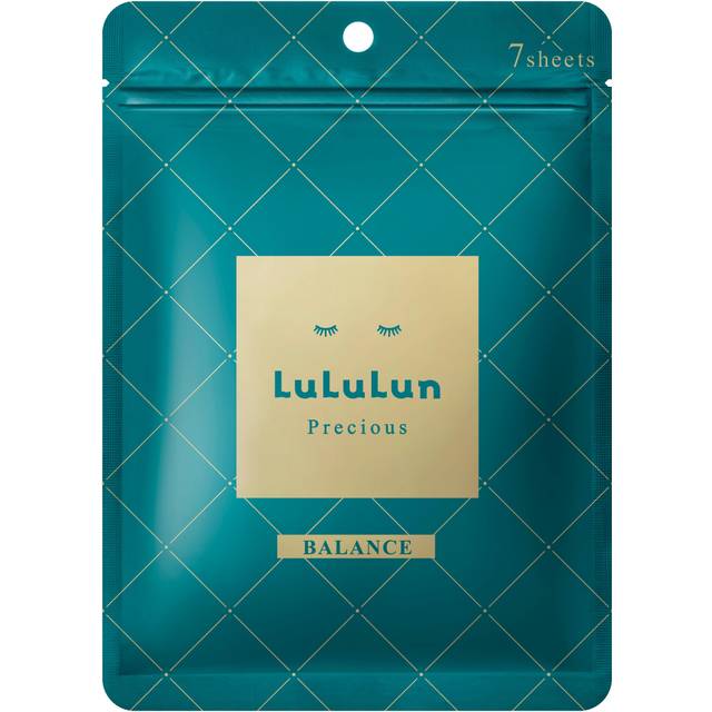 Lululun LuLuLun Precious Sheet Mask Green 7-pak
