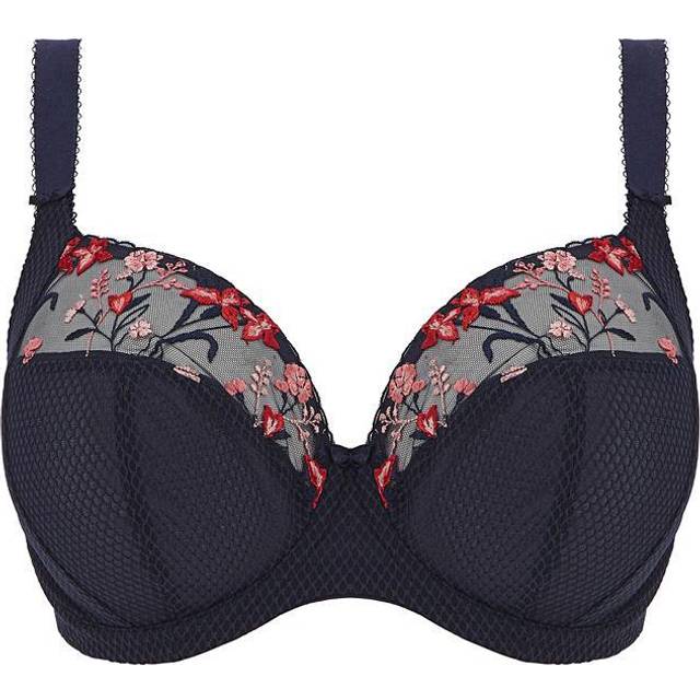 Elomi Charley Underwired Plunge Bra - Blue