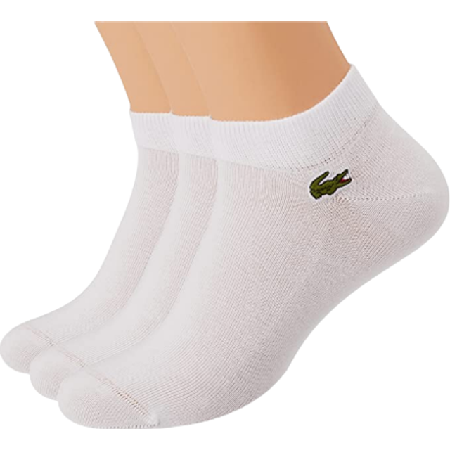 LACOSTE SPORT Low-Cut Socks White 43-46 (43-46)