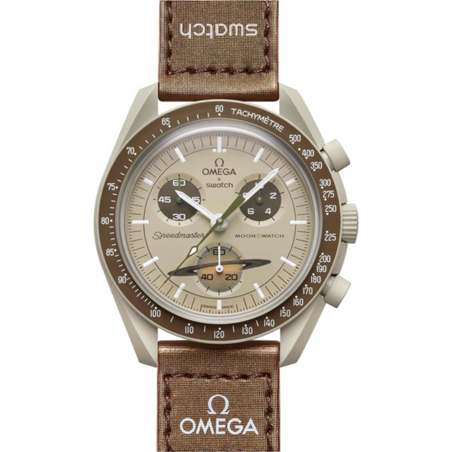 Swatch x Omega Bioceramic Moonswatch Mission to Saturn