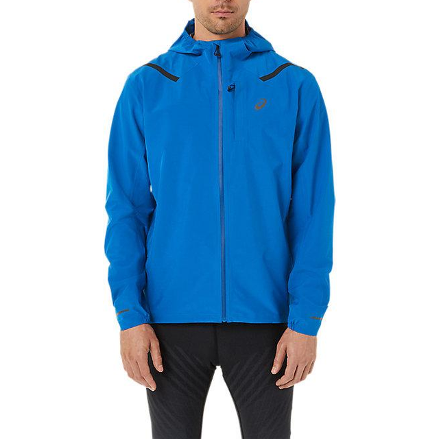 ASICS WATERPROOF JACKET Herren Schwarz S - PERFORMANCE BLACK