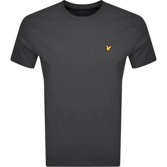 Lyle and Scott Mens Gunmetal Plain T-Shirt - Grey - Medium