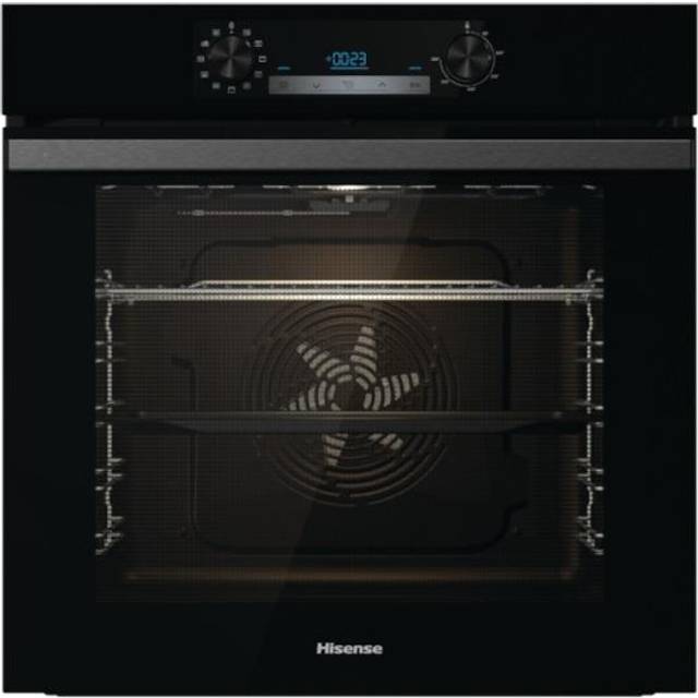 Hisense BI64211PB Built In Electric Single Oven with Pyrolytic Cleaning - Black - A+ Rated