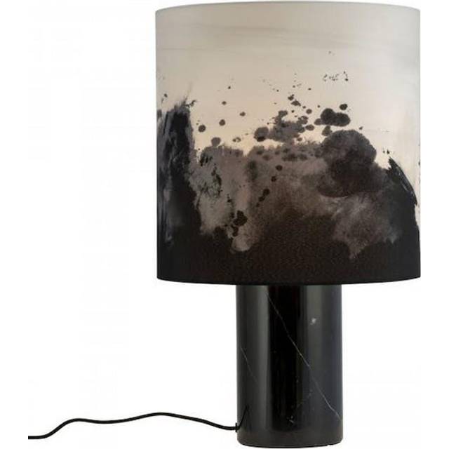 Dyberg Larsen - Molly Table Lamp Marble/ Textile screen DybergLarsen