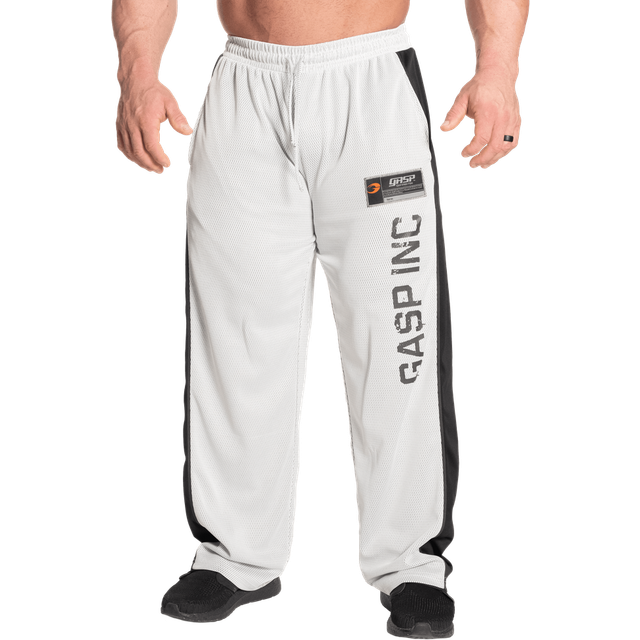Gasp No 1 Mesh Pant White Grey Xxl