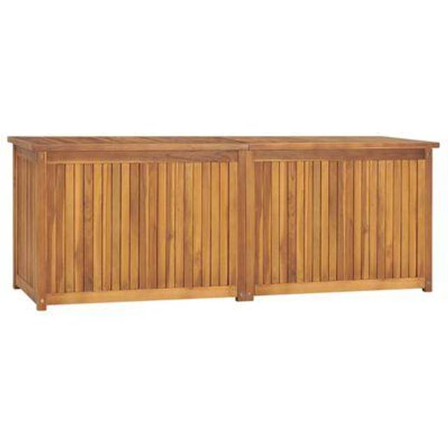 vidaXL Garden Box 150x50x55 cm Solid Wood Teak - Brown