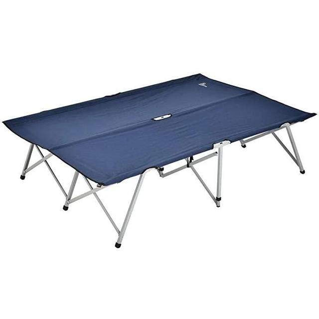 Double Folding Campbed, Navy - One Size