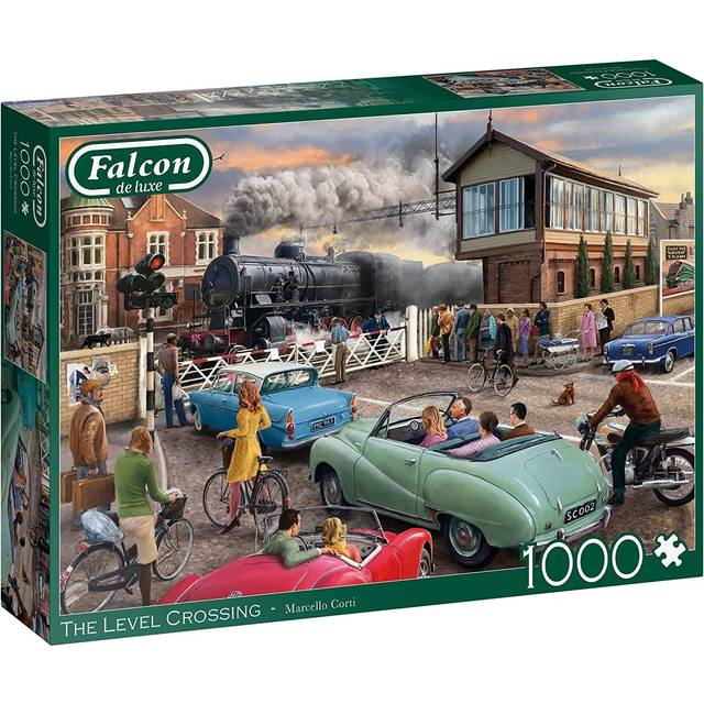 Jumbo Falcon De Luxe The Level Crossing 1000 Piece Jigsaw Puzzle