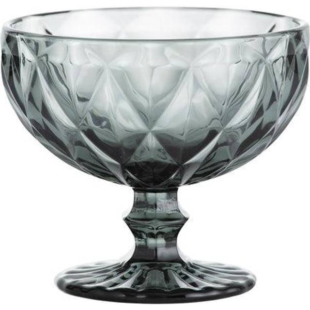 Ravenhead Gemstone Blue Glass Footed Sundae, Blue