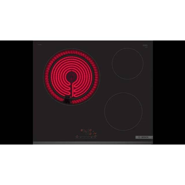 Bosch Pkk631bb8e Vitroceramic Hob 60 Cm 3 Burners Red