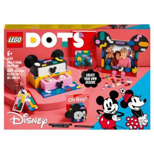 LEGO DOTS Disney Mickey & Minnie Mouse Back-to-School Project Box Set 41964