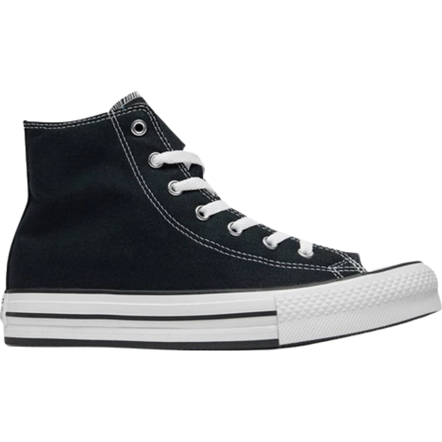 Converse All Star High Platform Junior - Black - Kids - 4