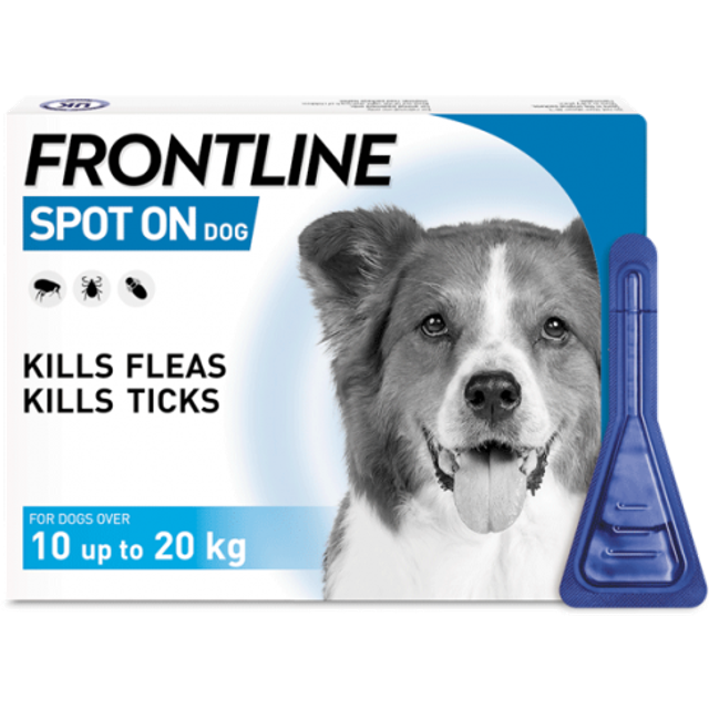 Frontline vet., spot-on, lösning 100 mg/ml Boehringer Ingelheim Animal Health, 4 X 1,34 ml