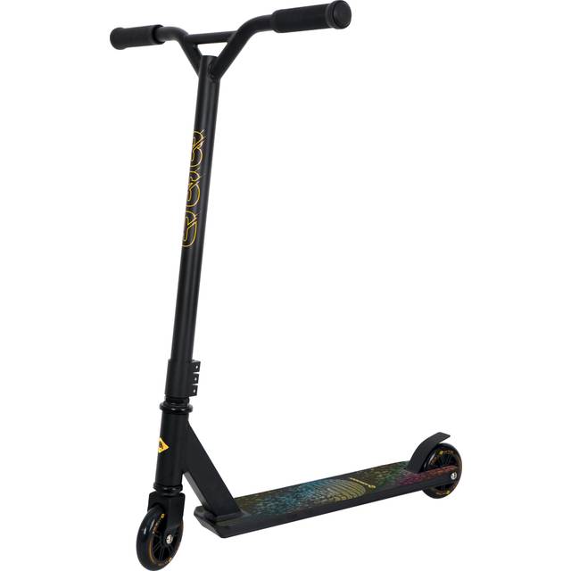 Schildkröt Stunt Scooter 360, stuntsparkcykel av aluminium, högkvalitativ nybörjarmodell för de första tricken och stunts, 100 mm PU-hjul, design: Orbit, 510472