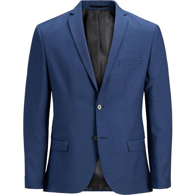 JACK & JONES herr jprsolaris kavaj noos Blazer, Blau (Medieval Blue Medieval Blue), 46