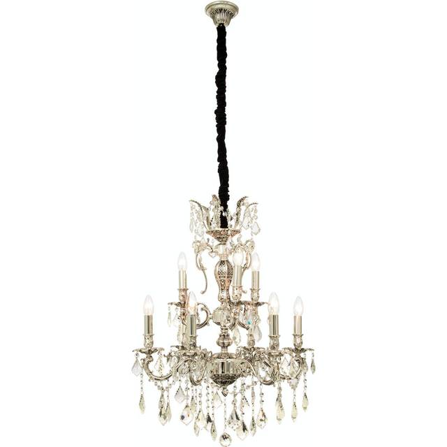 Aneta Lighting - Allington Ø60 - Kristallkrona - Antiksilver