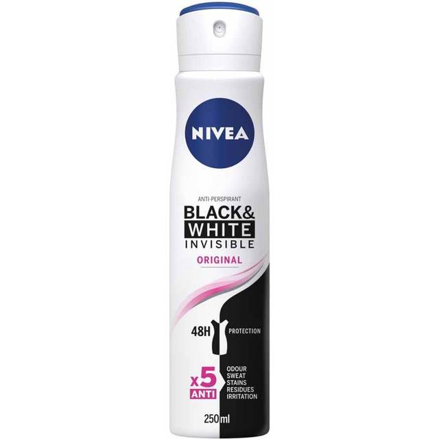 Nivea Anti-Perspirant Deodorant Spray Black & White Original 48 Hours Deo