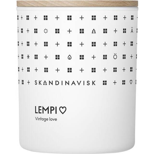Skandinavisk - Lempi Doftljus Med Lock 200g - Vit