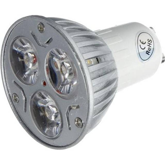 LEDlife TRI3 12V LED spotlight - 3W, GU10, 12V - Dimbar : Dimbar, Kulör : Varm, Spænding : 12V