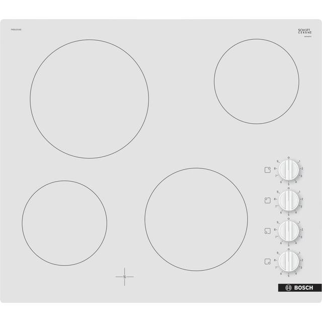 Bosch Pke612ca2e Vitroceramic Hob 60 Cm 4 Burners Clear
