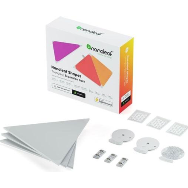 Nanoleaf Shapes Triangles expansionspaket (3 paneler)