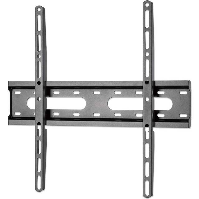 Manhattan Wall Mount for TV & Monitors (Fixed Low Profile) For screens 32" to 55" VESA compatability: all between 75x75mm and 400x400mm - check the dimensions of the four mounting holes on back of screen to ensure it fits Max 45kg Black Bracket
