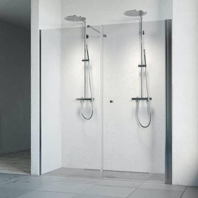Macro Design Nischdusch Spirit Swing (Blank Knopp/700x670 (1340-1359) mm/Klarglas)