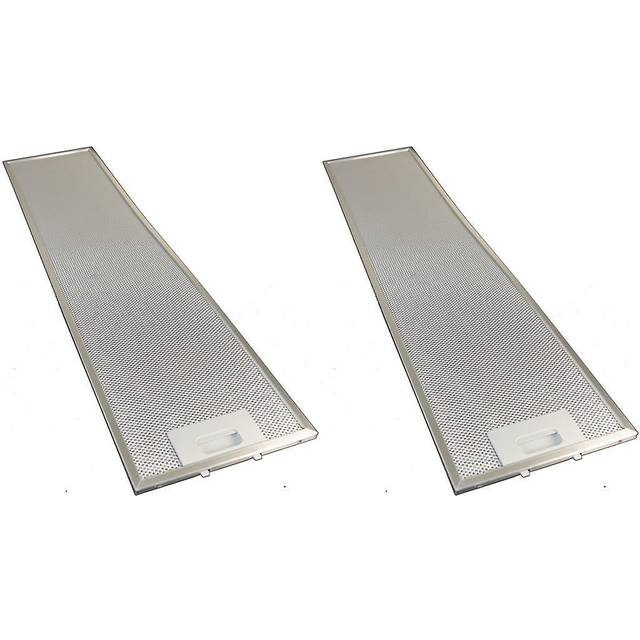 Ufixt - 2 x Universal Cooker Hood Metal Grease Filter 756mm x 185mm