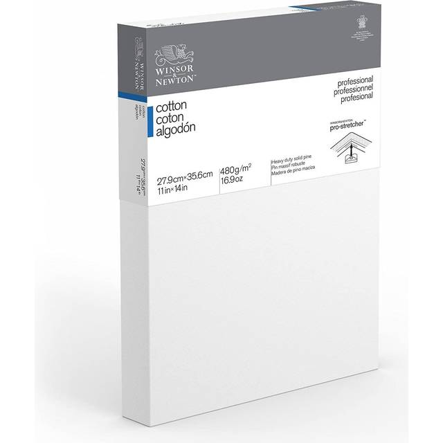 "Winsor & Newton Professional Cotton Canvas  11"""""""" x 14"""""""" Deep Edge"