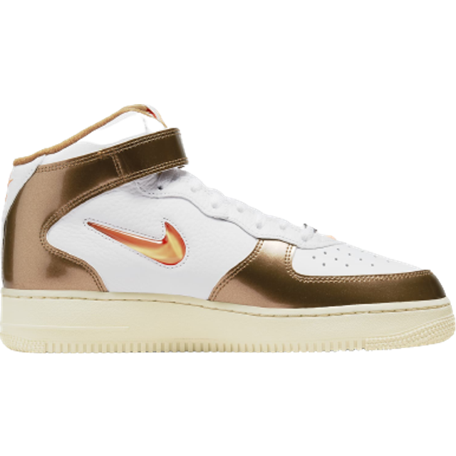 Nike Air Force 1 Mid QS 'Ale Brown' DH5623-100 - White/Total Orange/Ale Brown