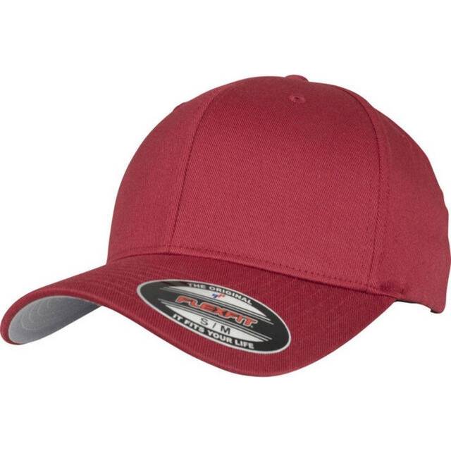 (One Size, Rose Brown) Flexfit Childrens/Kids Wooly Combed Cap