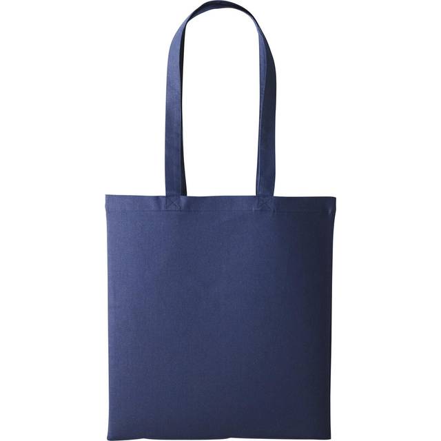 (One Size, Navy) Nutshell Plain Strong Shoulder Shopper Bag