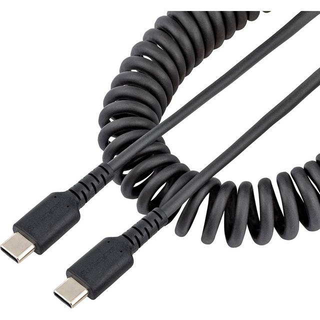 StarTech.com USB C Charging Cable Coiled