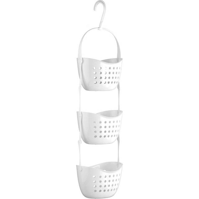 3-Tier Shower Caddy - White