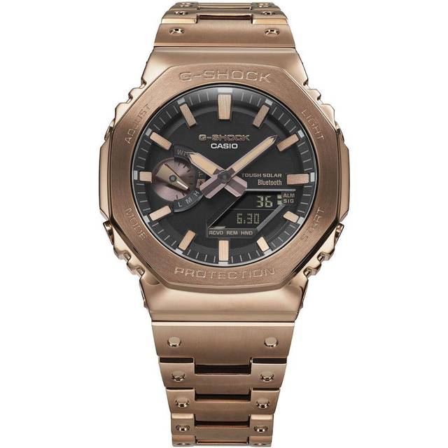 Casio G-Shock Full Metal 2100 Series Rose Gold Smartwatch GM-B2100GD-5AER - Black
