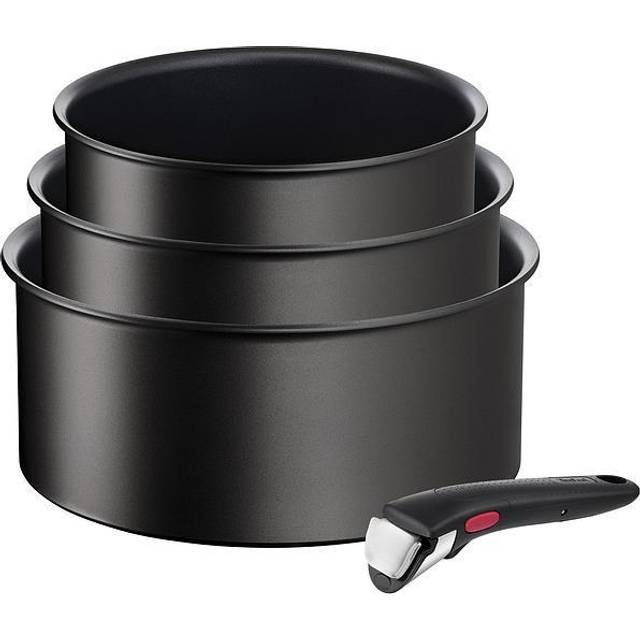 Ingénio Eco 4-Piece Durable Cookware Set - Black - ONE SIZE