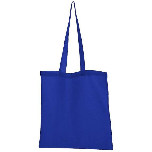 (One Size, Royal Blue) United Bag Store Cotton Long Handle Tote Bag