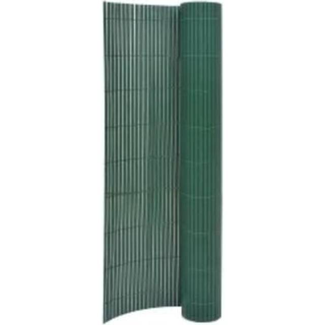 vidaXL Insynsskydd 110x500 cm vit