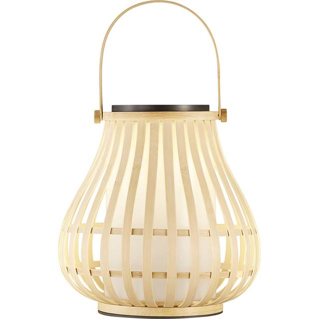 Nordlux Leo To Go solcell bordslampa Trä - Beige