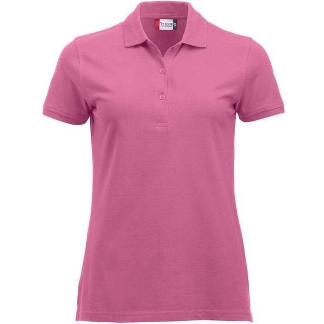 (L, Bright Pink) Clique Womens/Ladies Marion Polo Shirt