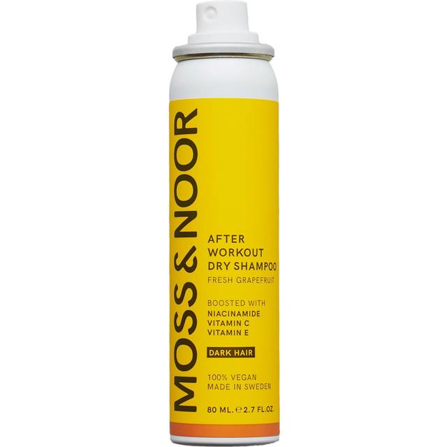 Moss & Noor After Workout Dry Shampoo Dark Hair 80 Ml Fotbollstillbehör Fresh Grapefruit - 80 ml