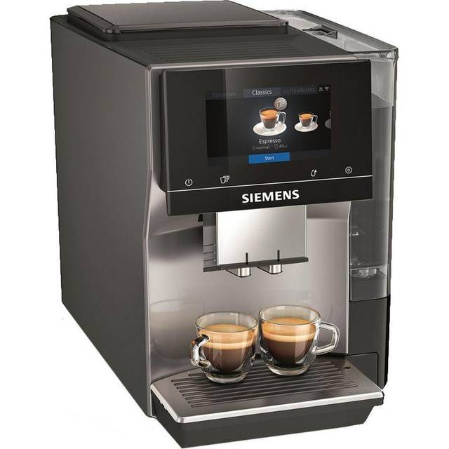 EQ700 Classic TP705GB1 Home Connect Bean to Cup Fully Automatic Freestanding Coffee Machine - Black/Silver