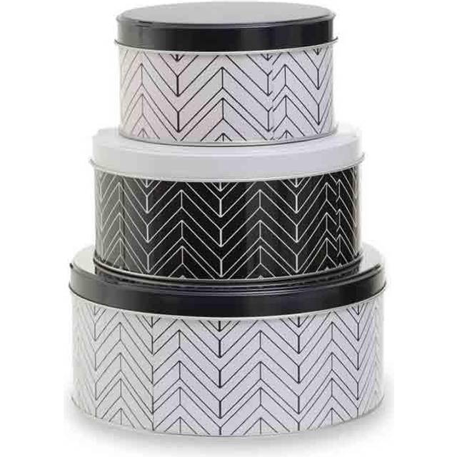 Orsina Paice Set Of Three Urban Storage Tins