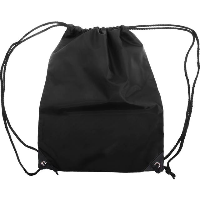 (One Size, Black) Shugon Stafford Plain Drawstring Tote Bag - 13 Litres