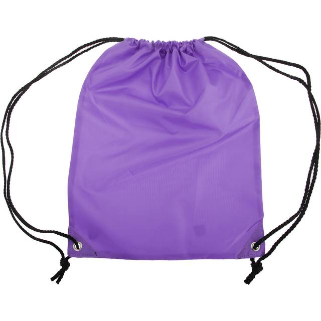 (One Size, Purple) Shugon Stafford Plain Drawstring Tote Bag - 13 Litres