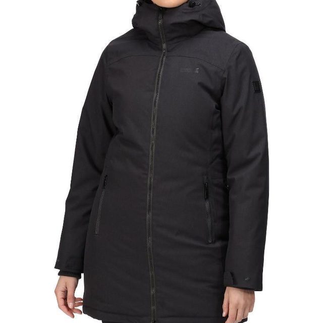 Regatta Womens Voltera III Waterproof Hooded Jacket Coat - Grey - Size 16 UK